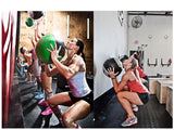 كرة جيم Wall Ball احترافية – من 2 كجم إلى 12 كجم – كرة تمارين CrossFit وباور – خامة PVC قوية مع قبضة مريحة – مناسبة للتمارين المنزلية والجيم