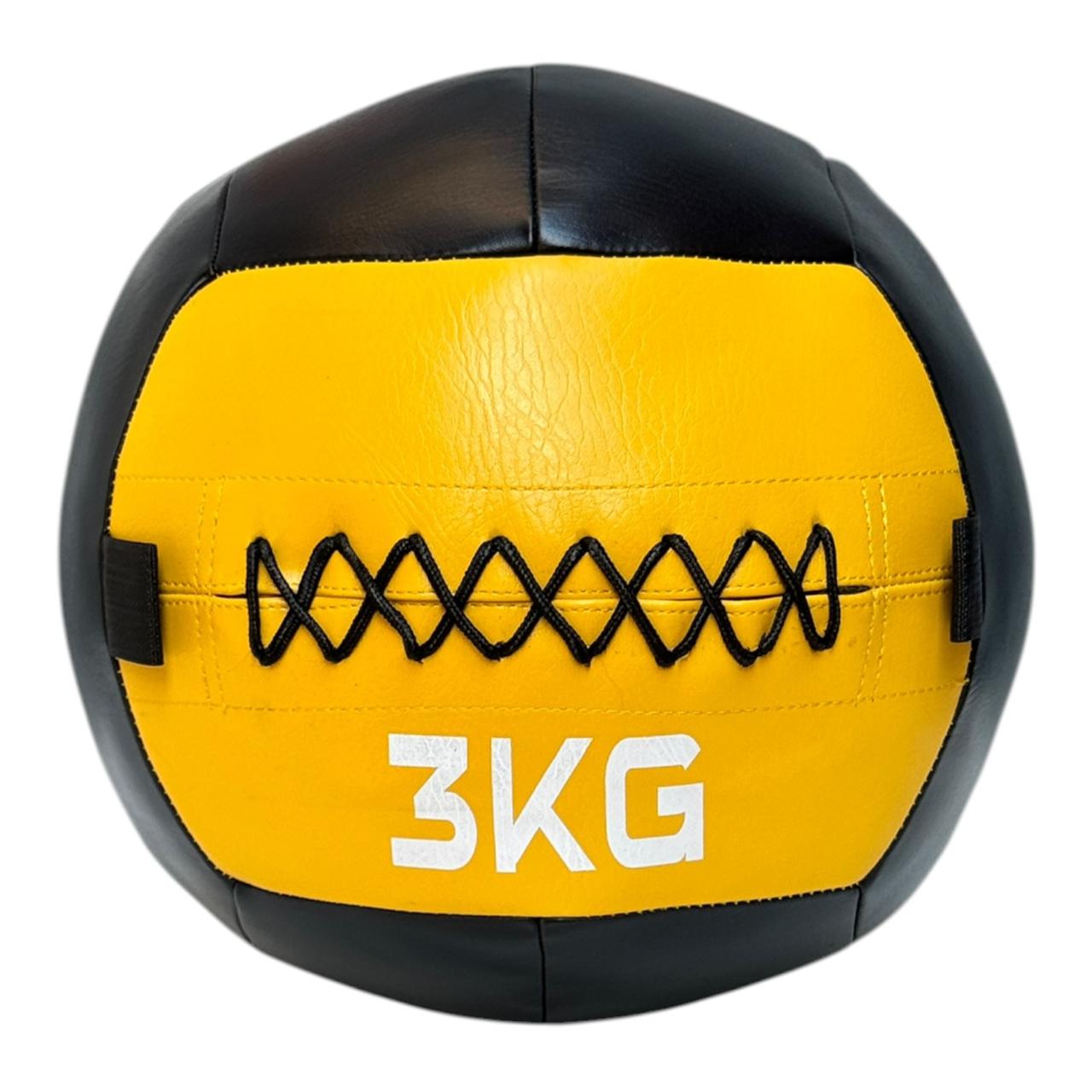كرة جيم Wall Ball احترافية – من 2 كجم إلى 12 كجم – كرة تمارين CrossFit وباور – خامة PVC قوية مع قبضة مريحة – مناسبة للتمارين المنزلية والجيم