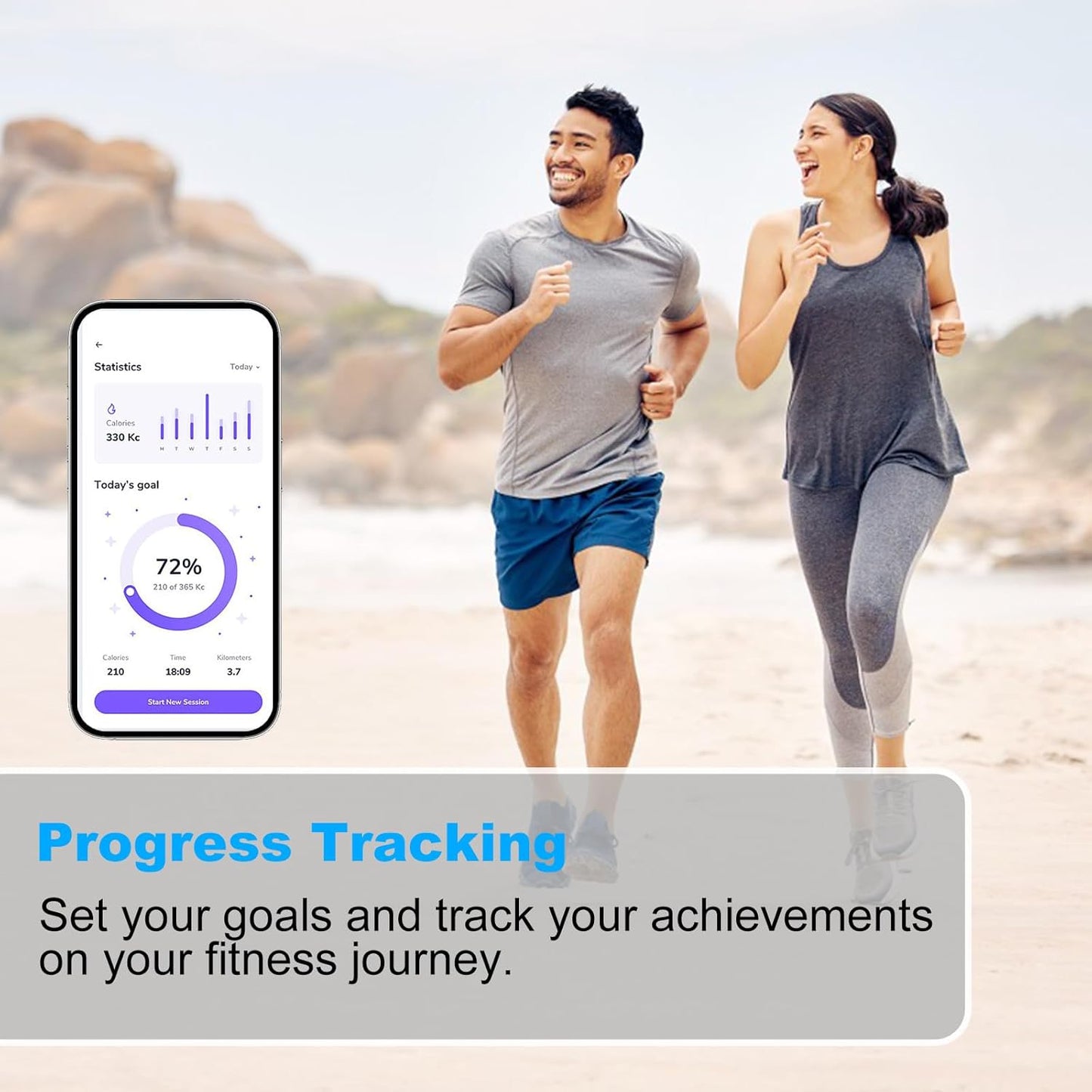 متابعة تقدم اللياقة البدنية عبر تطبيق الهاتف مع ميزان ذكي لقياس الوزن وتحليل الجسم يساعد على تتبع الأهداف الصحية وحرق الدهون وتحسين اللياقة مناسب للرجال والنساء لمراقبة النتائج وتحقيق أهداف التمارين والصحة