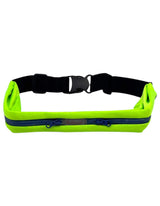 High-visibility running waist band with secure zip pocket and adjustable strap, designed for safe jogging, workouts, and outdoor training.
حزام خصر للجري بلون عالي الوضوح مع جيب بسوستة وحزام قابل للتعديل، مصمم للتمارين الخارجية والجري بأمان.
